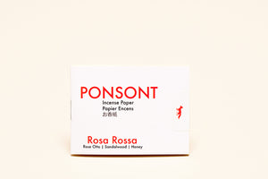 Incense Paper in Rosa Rossa