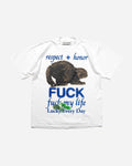 Respect + Honor Tee by Henry Johnson