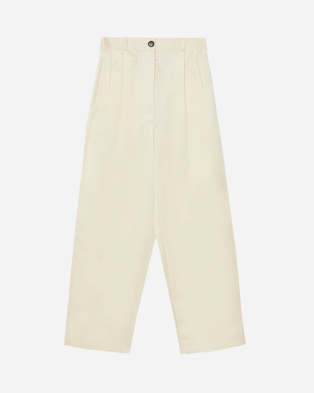 Satin Masculine Pants in Marfil by CORDERA