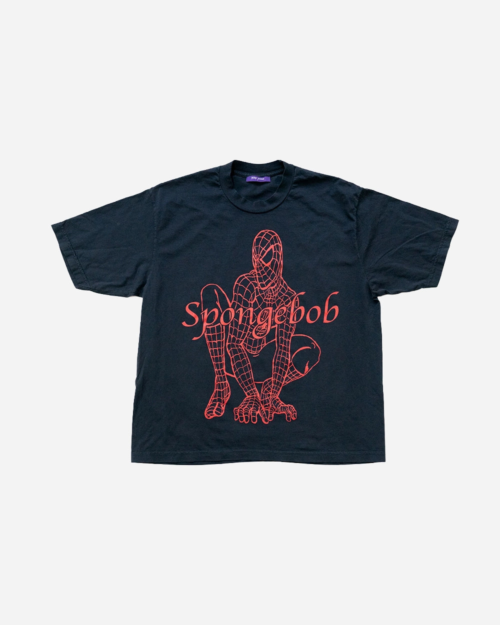Spireman Tee in Black by Henry Johnson