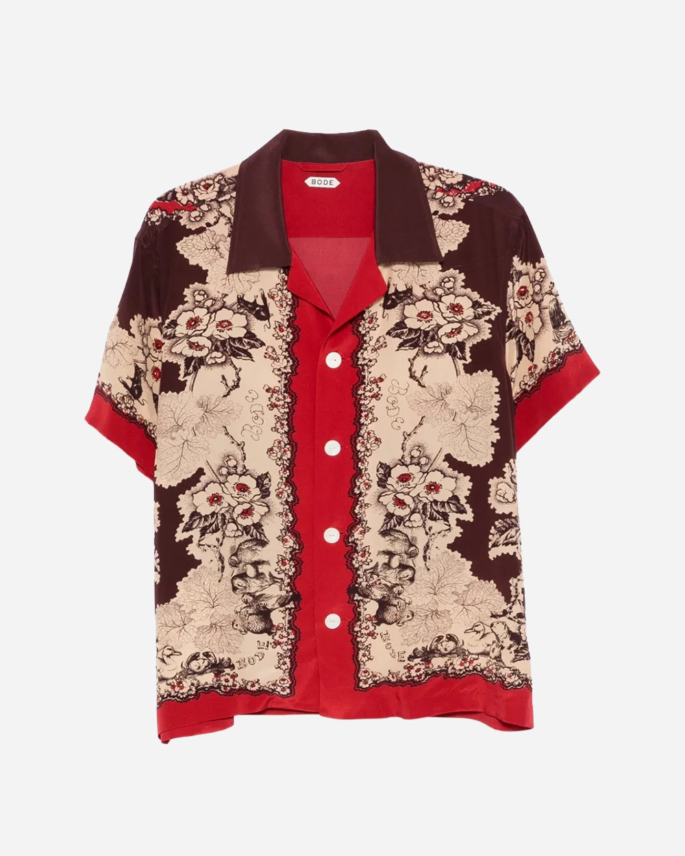 Storybook Short Sleeve Shirt by Bode