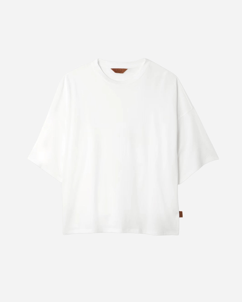 The Draped Tee in White by Jamie Haller