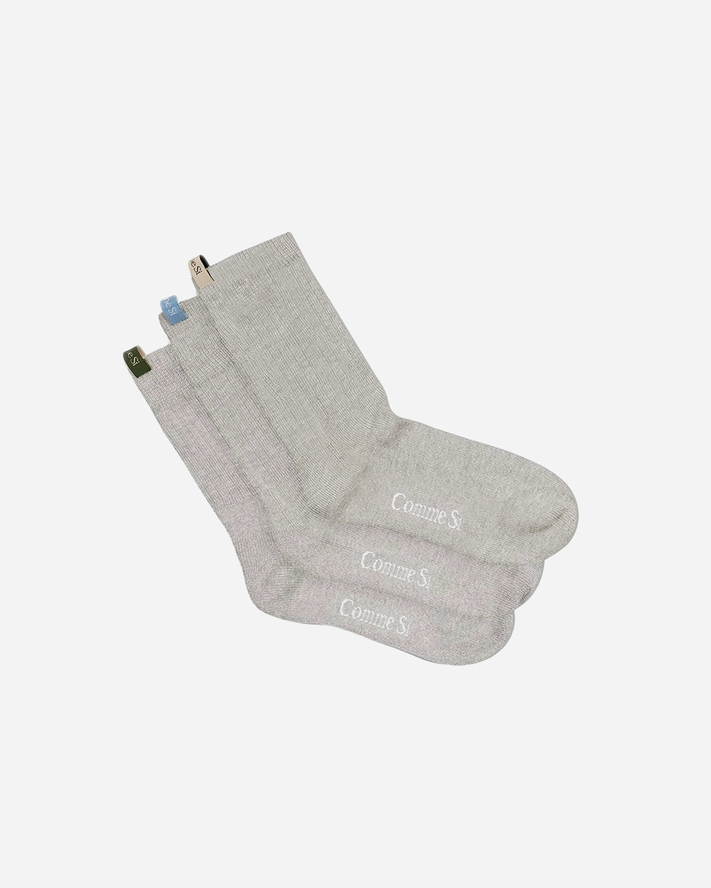 The Tube Sock in Heather Grey by Comme Si
