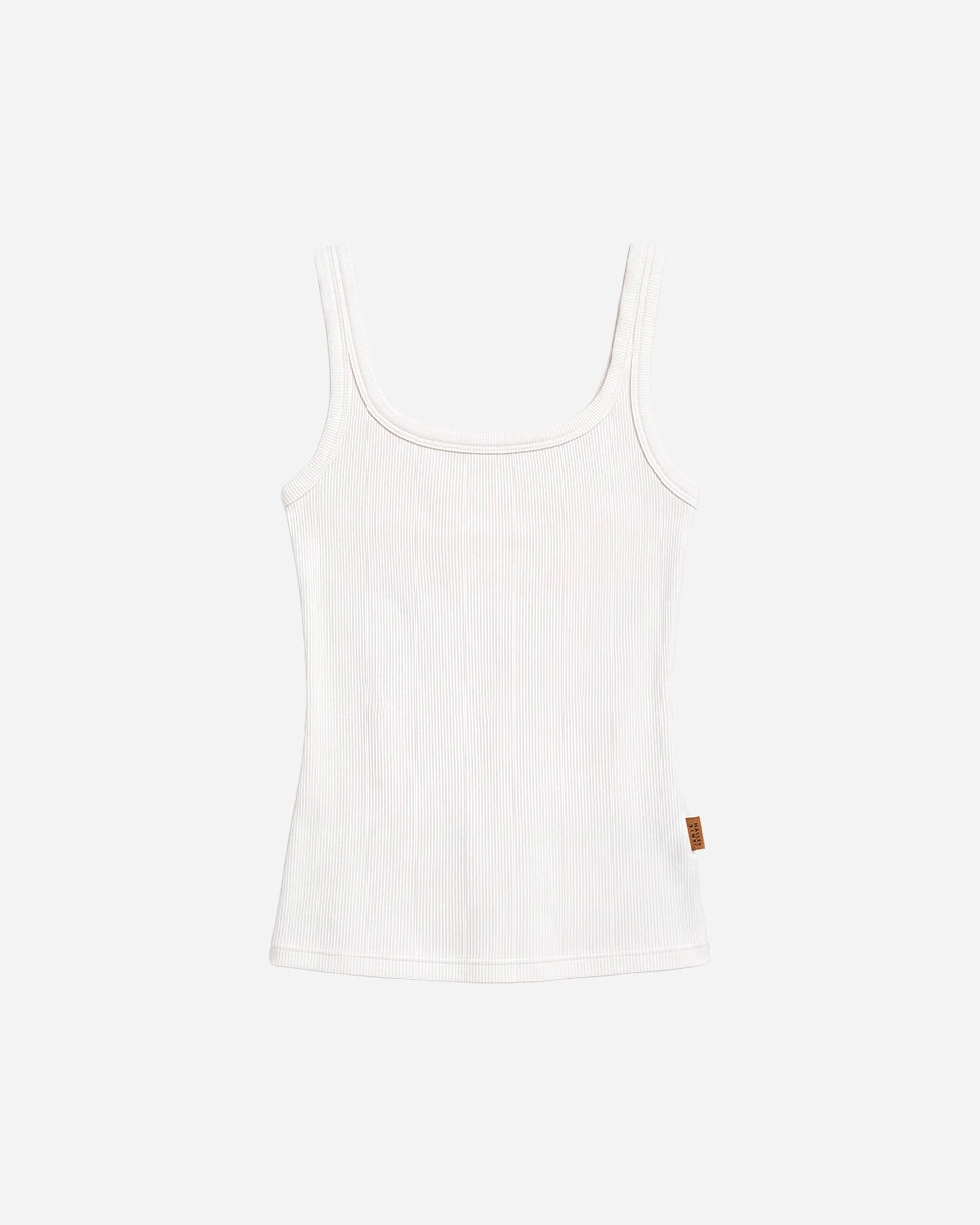 The Undershirt Rib Tank in White by Jamie Haller