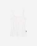 The Undershirt Rib Tank in White by Jamie Haller