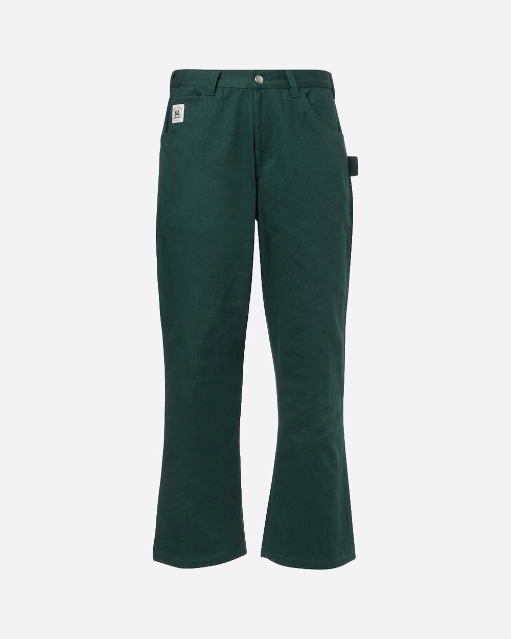 Twill Knolly Brook Trousers in Dark Green by Bode