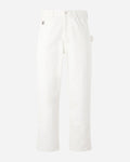 Twill Knolly Brook Trousers in White by Bode
