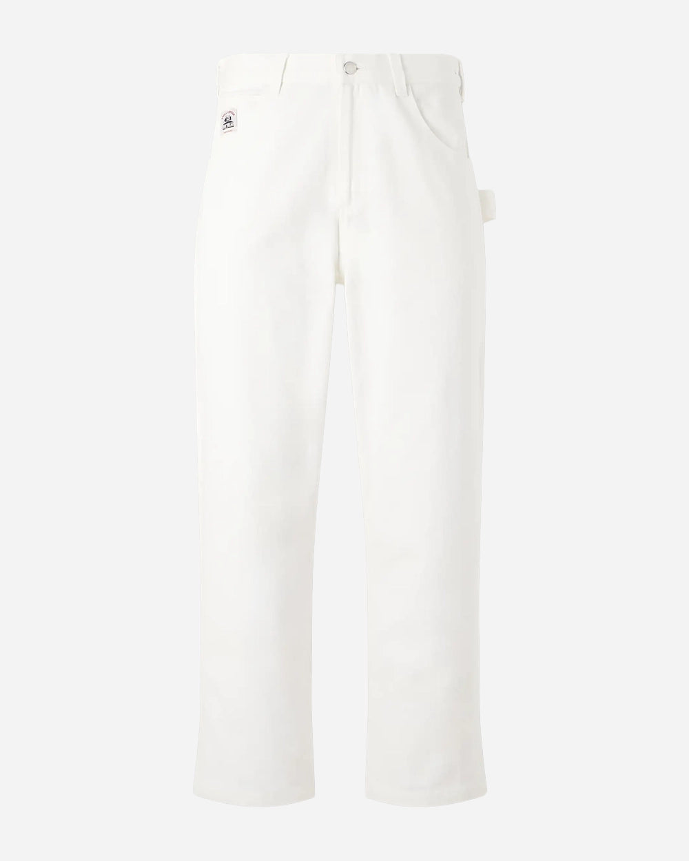 Twill Knolly Brook Trousers in White by Bode