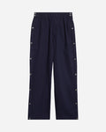 Twill Tear-Away Track Pants in Black by Bode