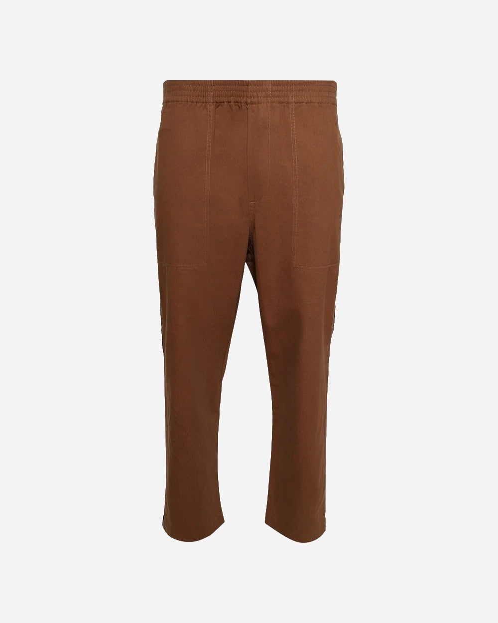 Twill Track Pants in Brown by Bode
