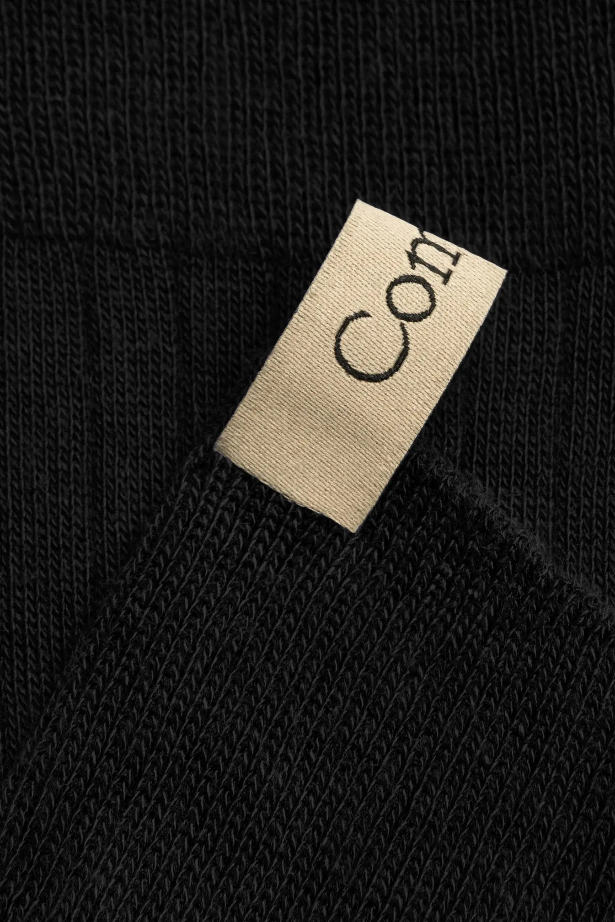 The Yves Sock in Black by Comme Si
