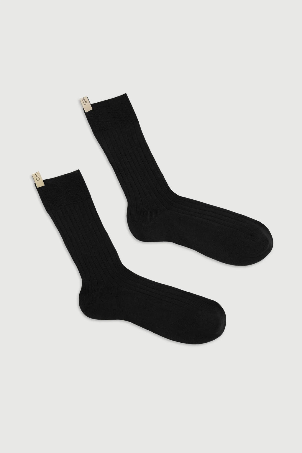 The Yves Sock in Black by Comme Si