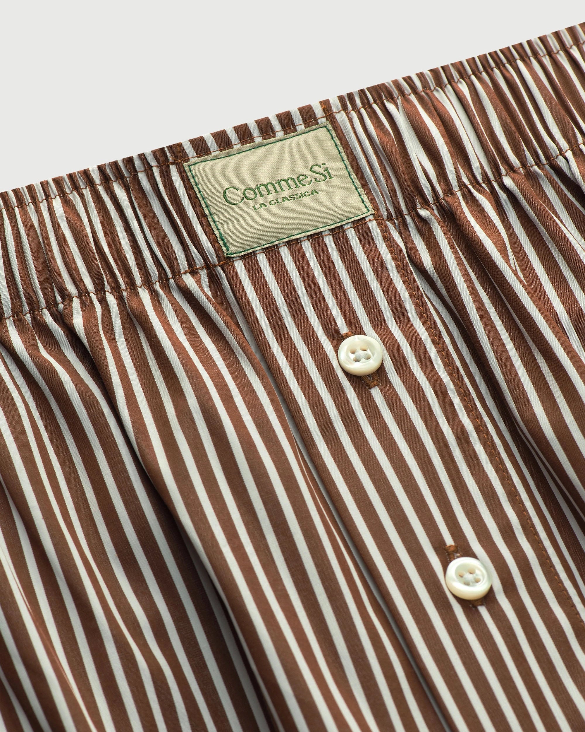 La Boxer Alta in Cortado Stripe by Comme Si