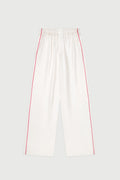 La Boxer Alta Piped Silk Twill in Champagne by Comme Si