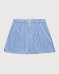 Comme Si La Boxer Classica in Celeste Stripe