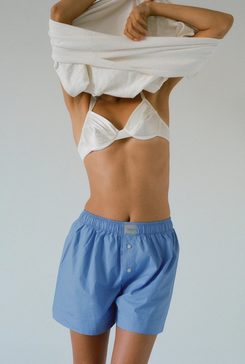 La Boxer Classica in Grecian Blue by Comme Si