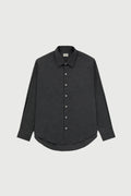Black shirt on a white background