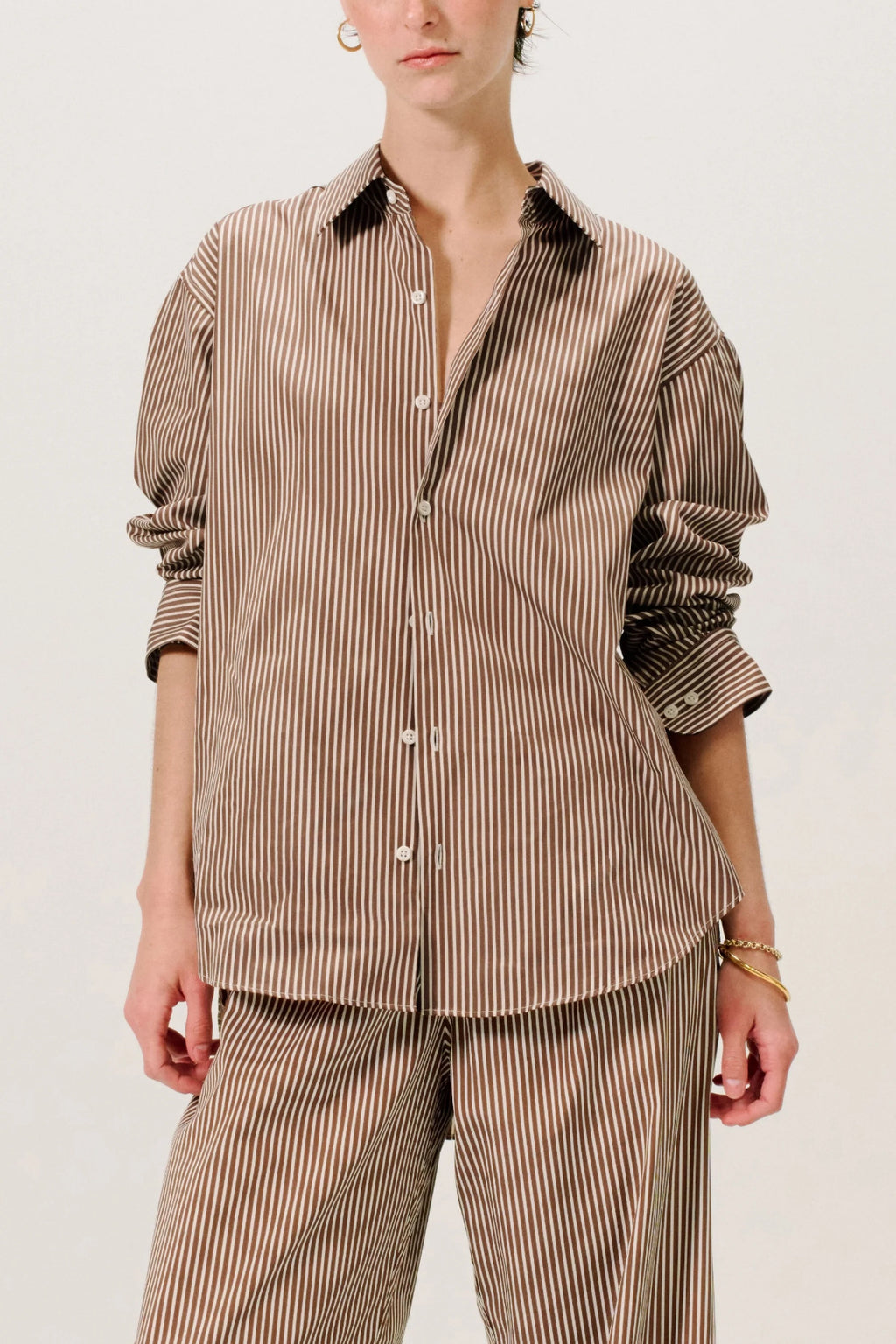 La Shirt Classica in Cortado Stripe by Comme Si