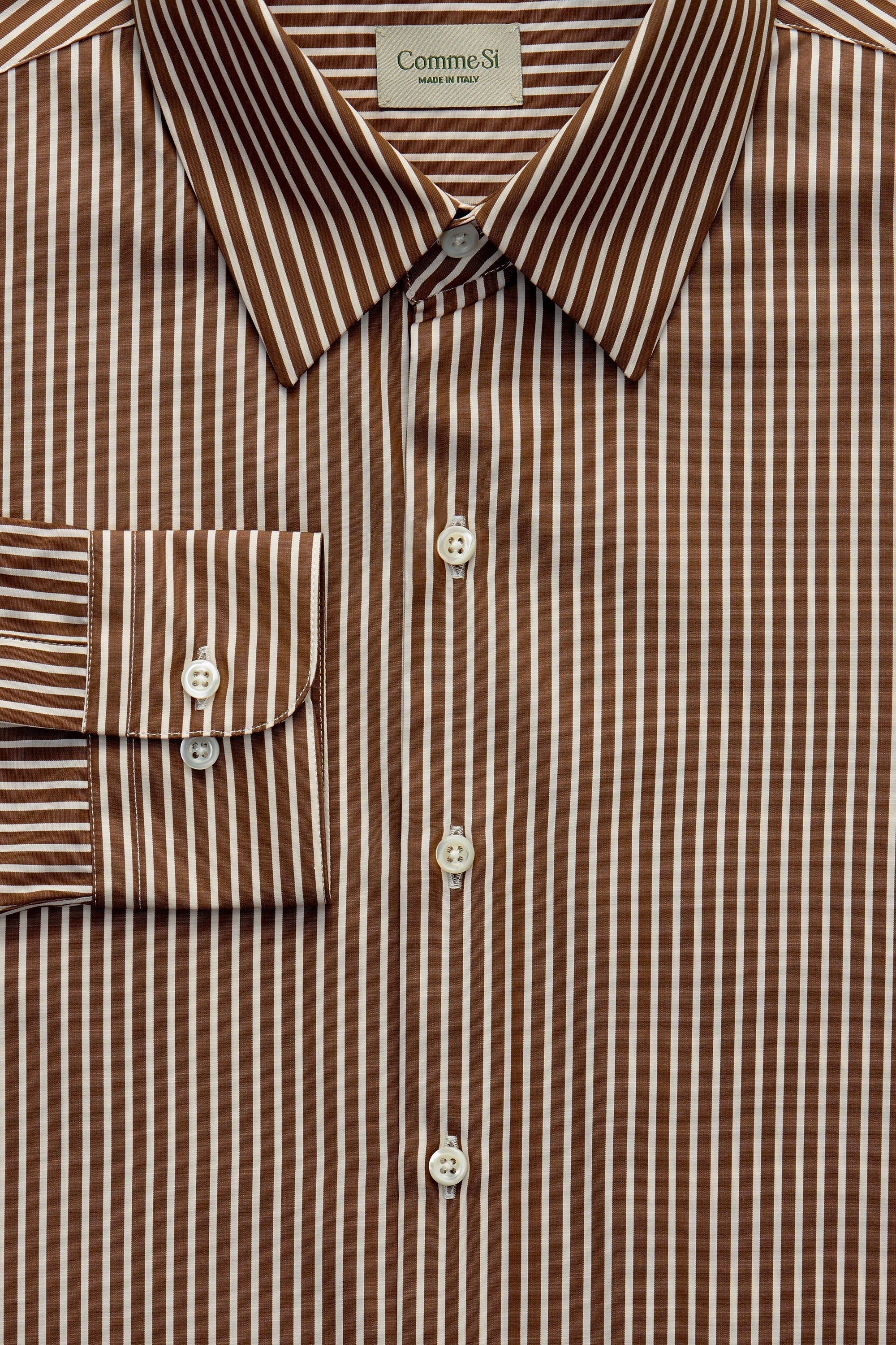 La Shirt Classica in Cortado Stripe by Comme Si