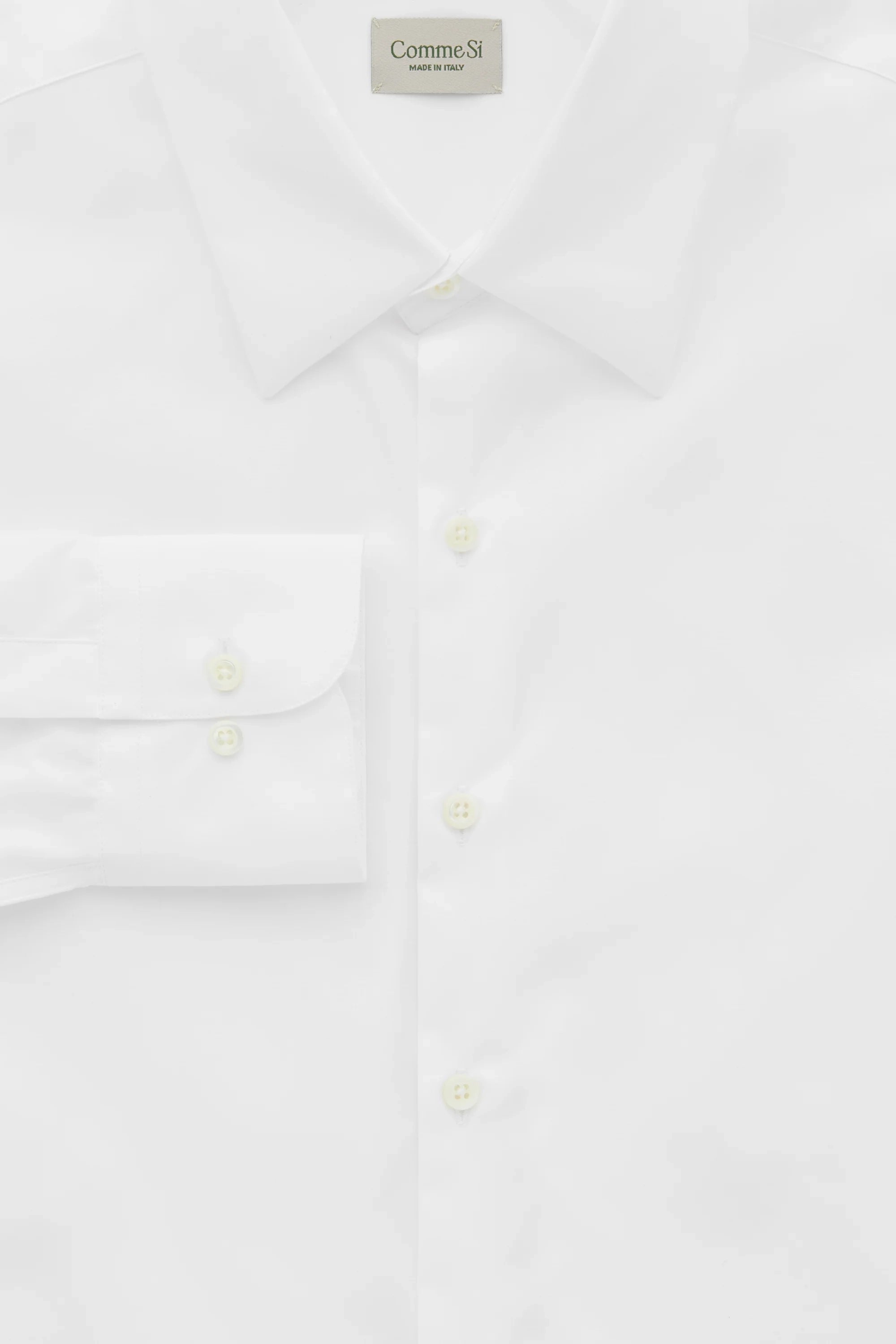 La Shirt Classica in White by Comme Si