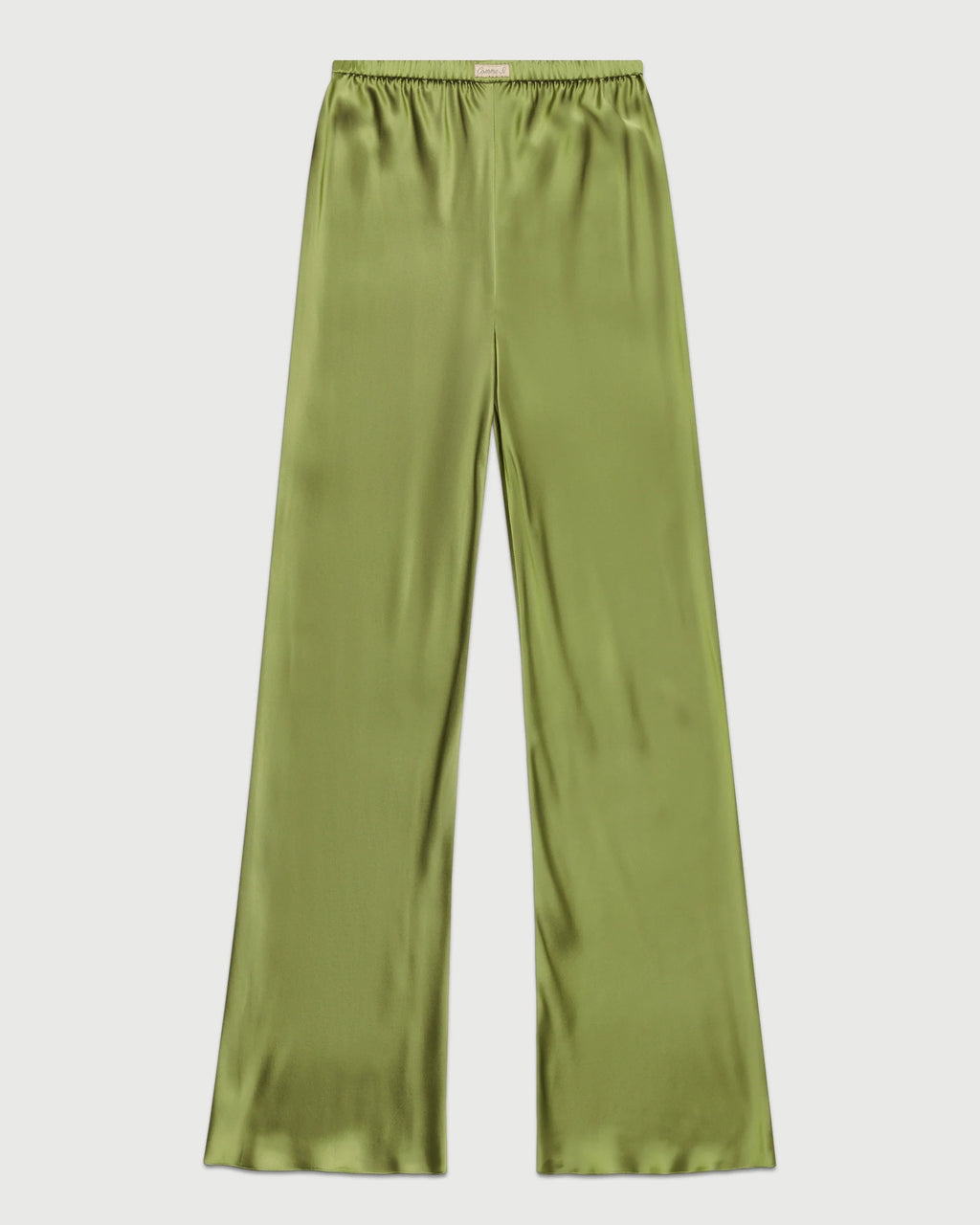 Silk Bias Pant in Grass by Comme Si