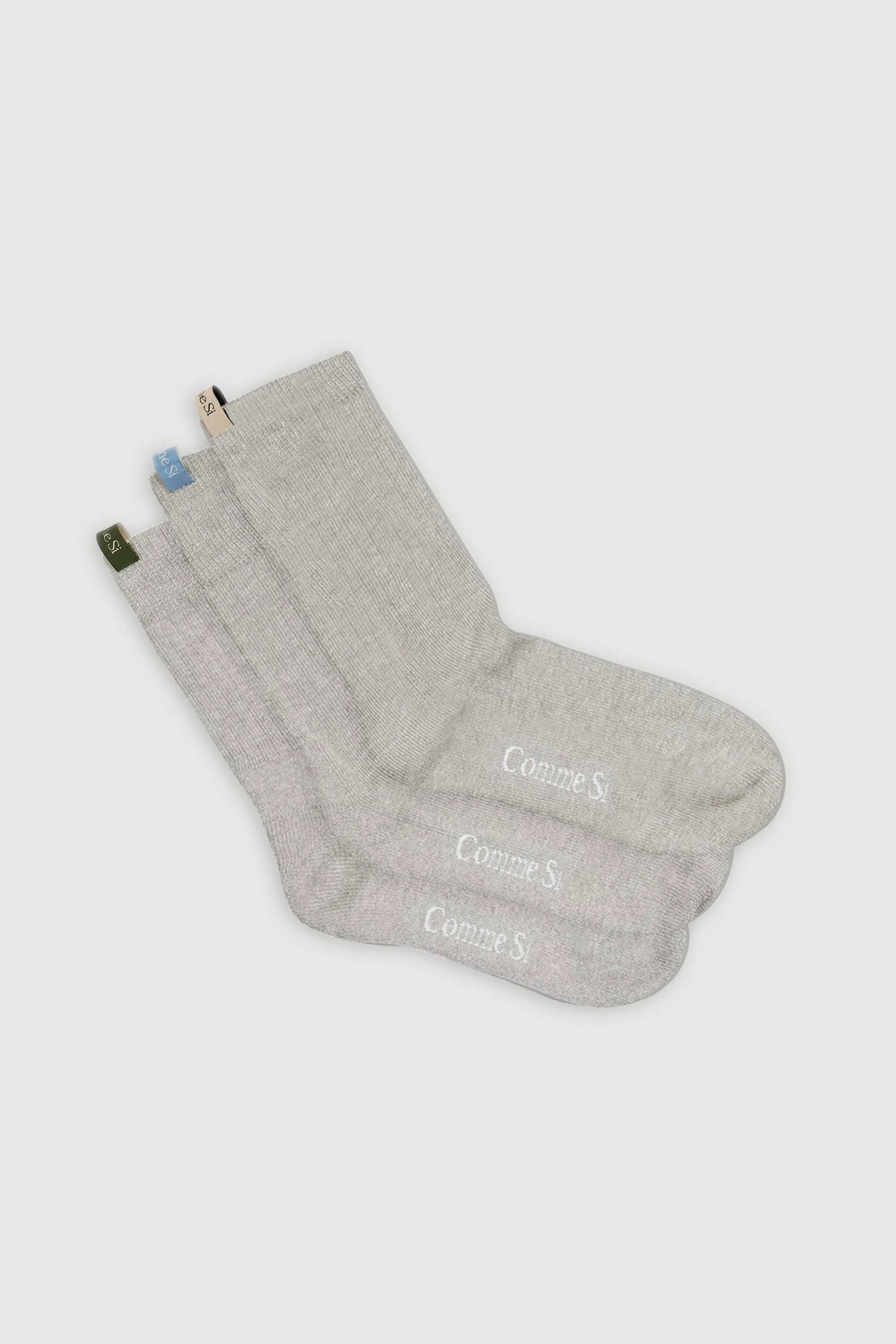 The Tube Sock in Heather Grey by Comme Si