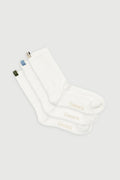 The Tube Sock in White by Comme Si