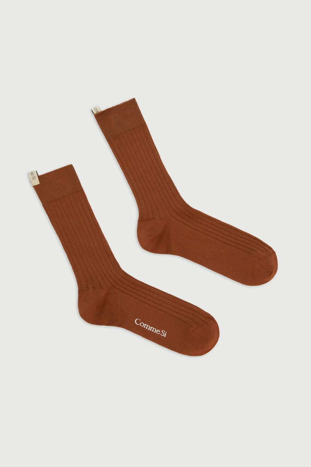 The Yves Sock in Fawn by Comme Si