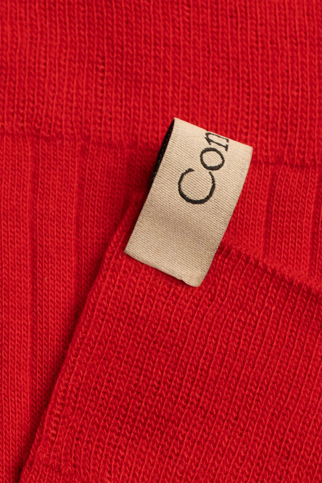 The Yves Sock in Scarlet by Comme Si