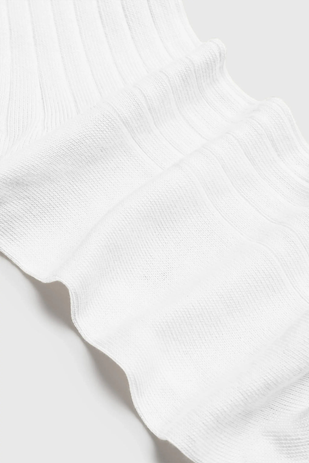 The Yves Sock in White by Comme Si