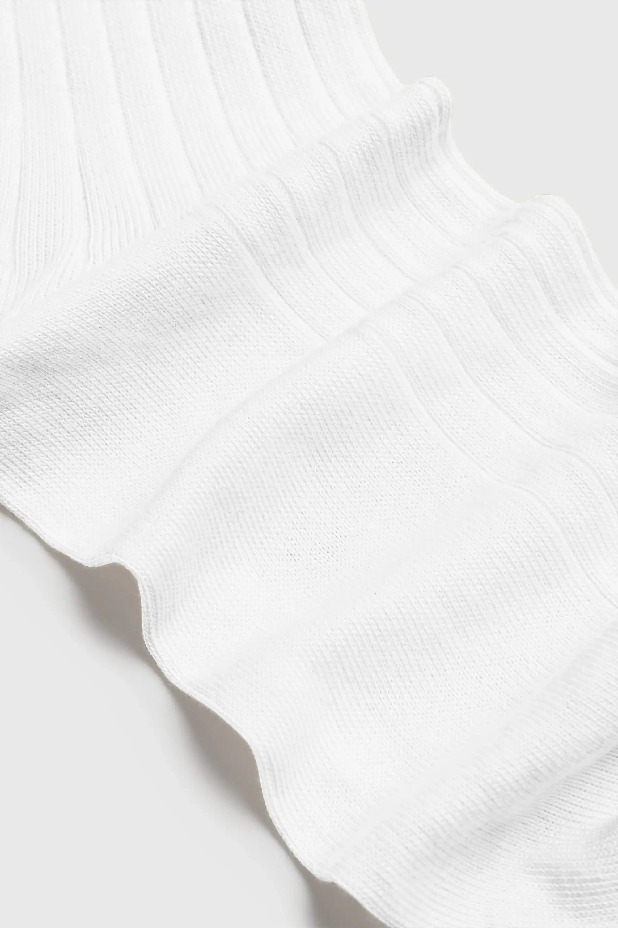 The Yves Sock in White by Comme Si