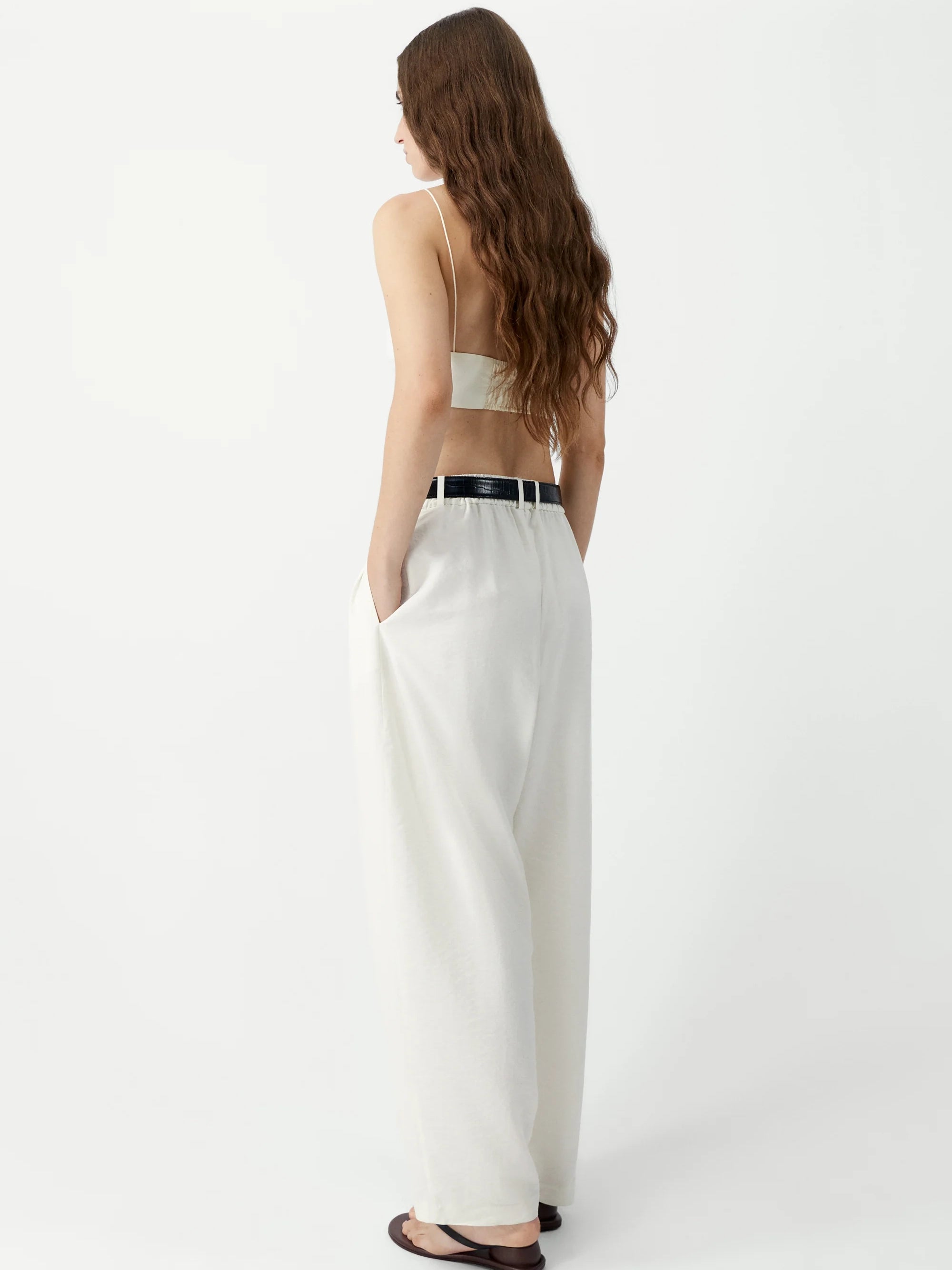 Heart-Shaped Bralette in Marfil by CORDERA
