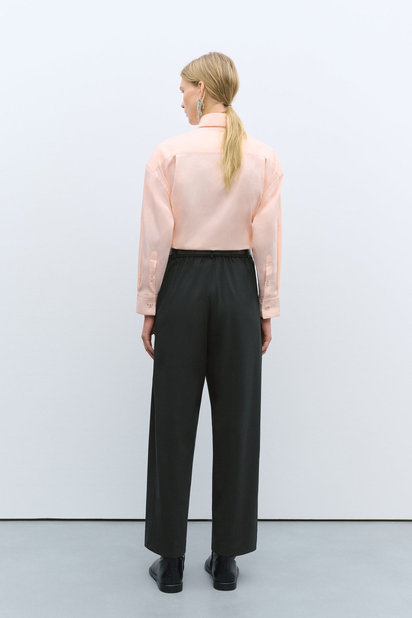 Wide Leg Pants Black