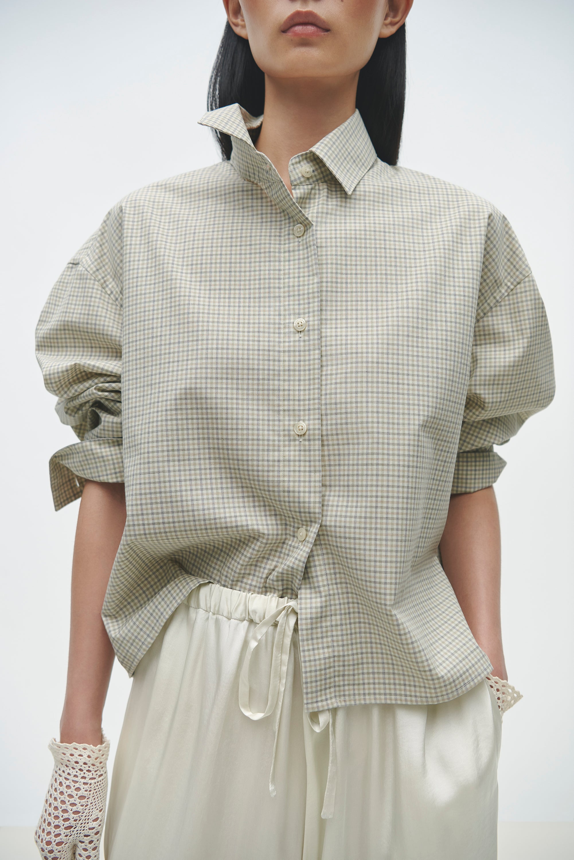 Checked Classic Shirt by CORDERA