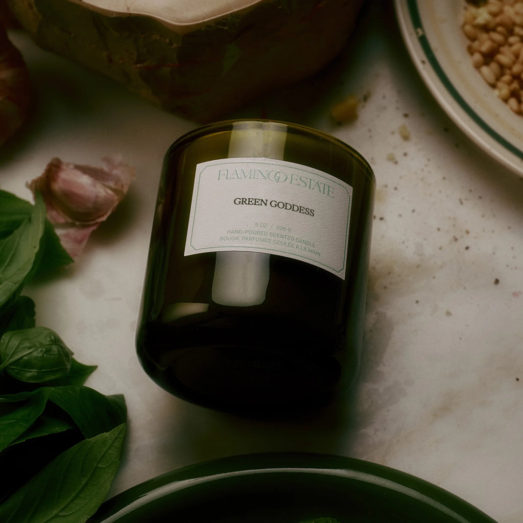 Green Goddess Candle by Flamingo Estate