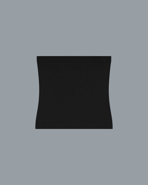 Bes Bandeau top in Black by FLORE FLORE front view