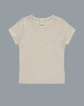 Car Baby Tee in Heather Grey by FLORE FLORE