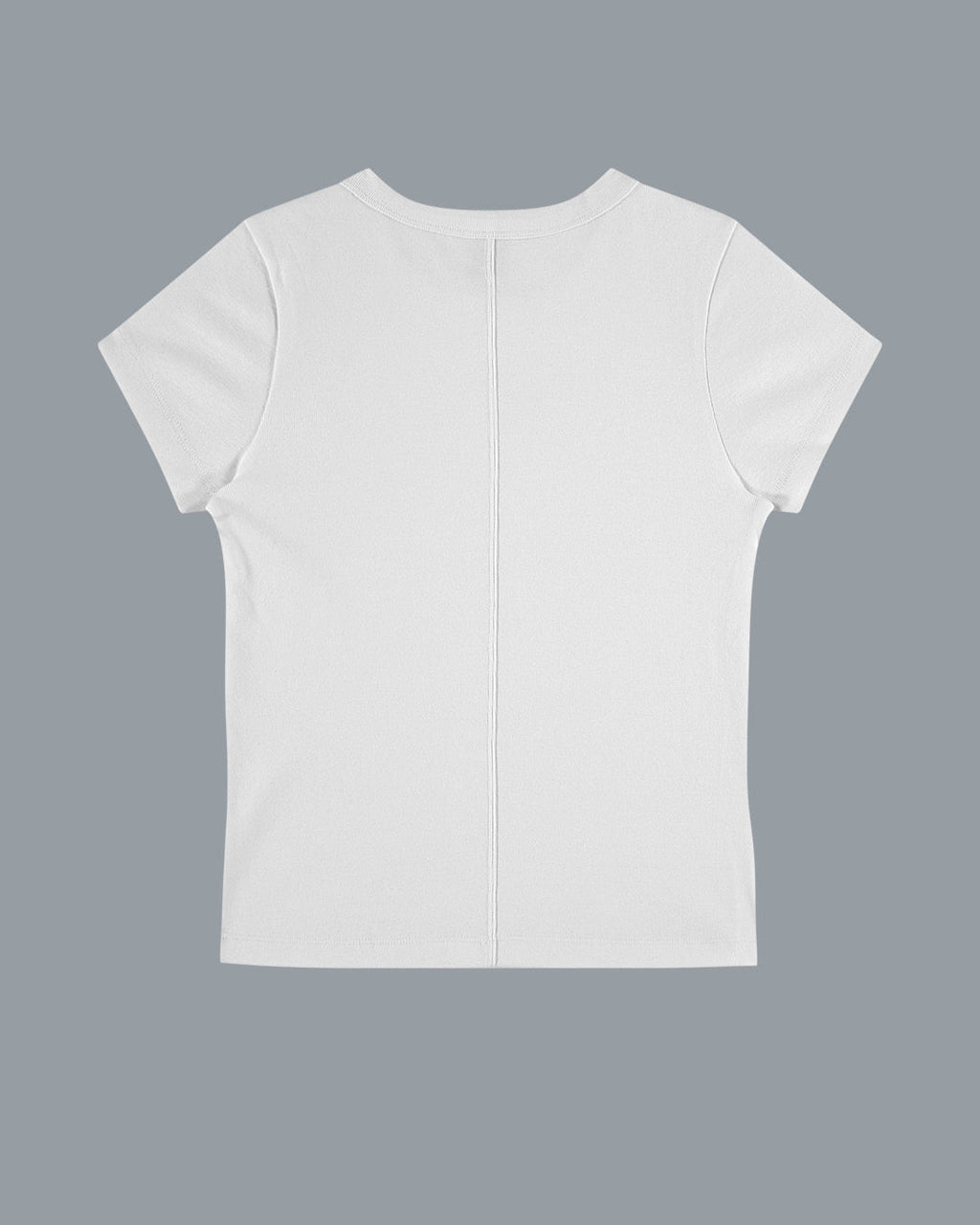 FLORE FLORE Car Baby Tee in White back view