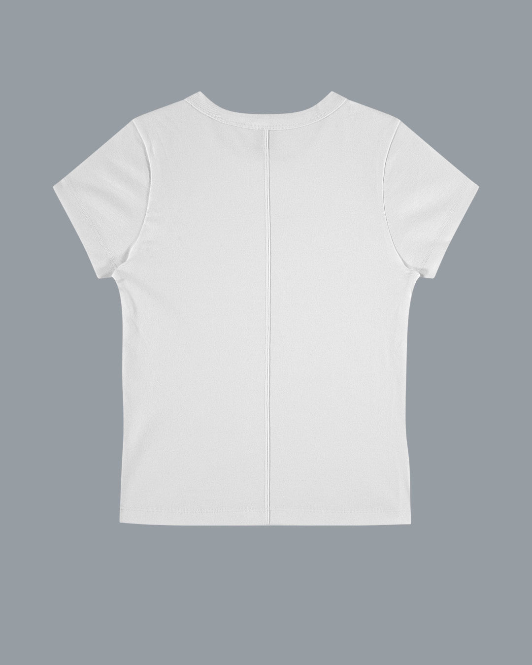 FLORE FLORE Car Baby Tee in White back view