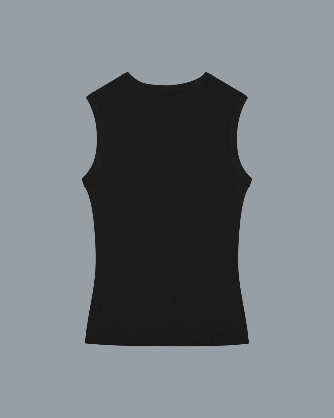 Esmé Tank LW in Black by FLORE FLORE back view