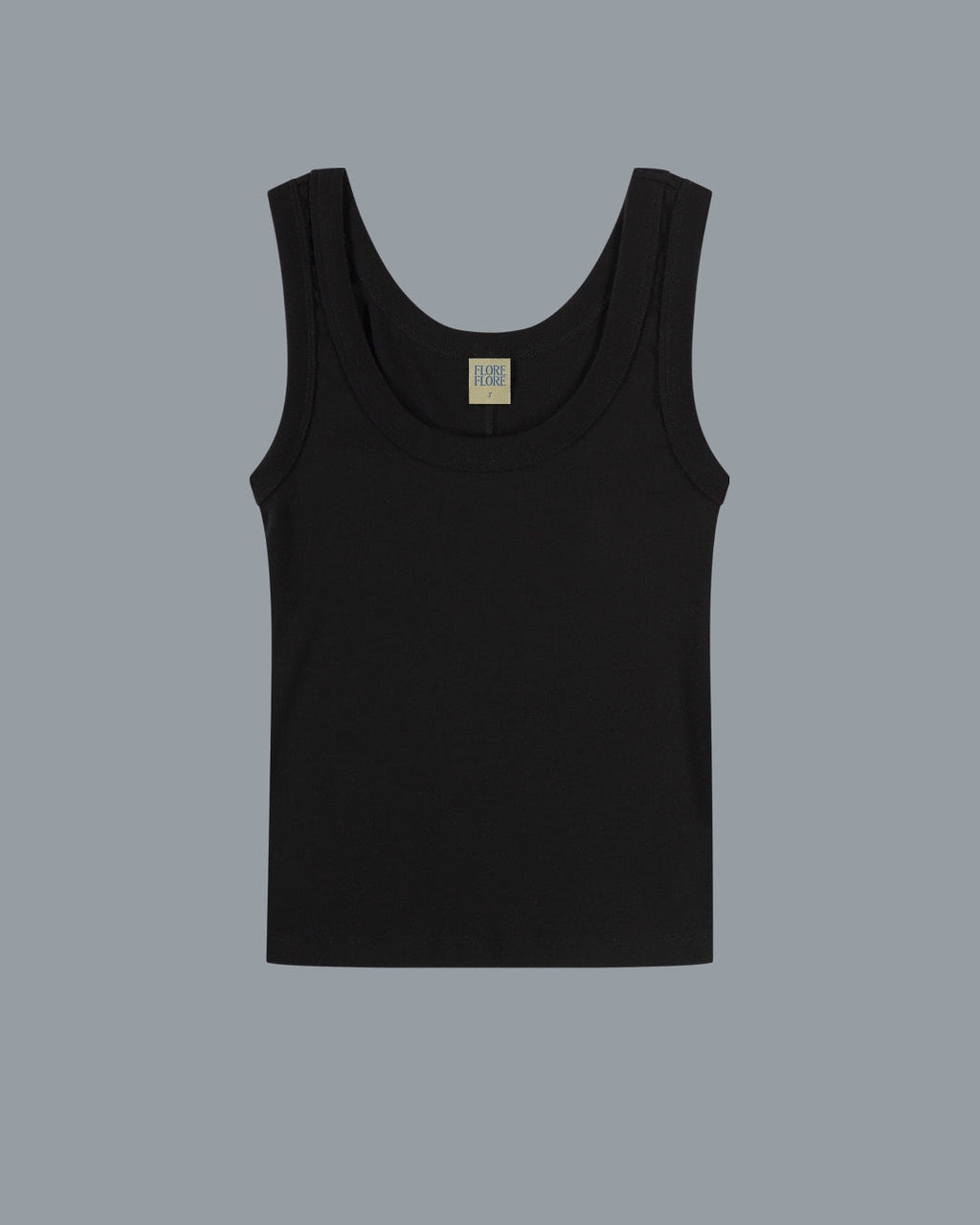 Hillie Tank in Black by FLORE FLORE
