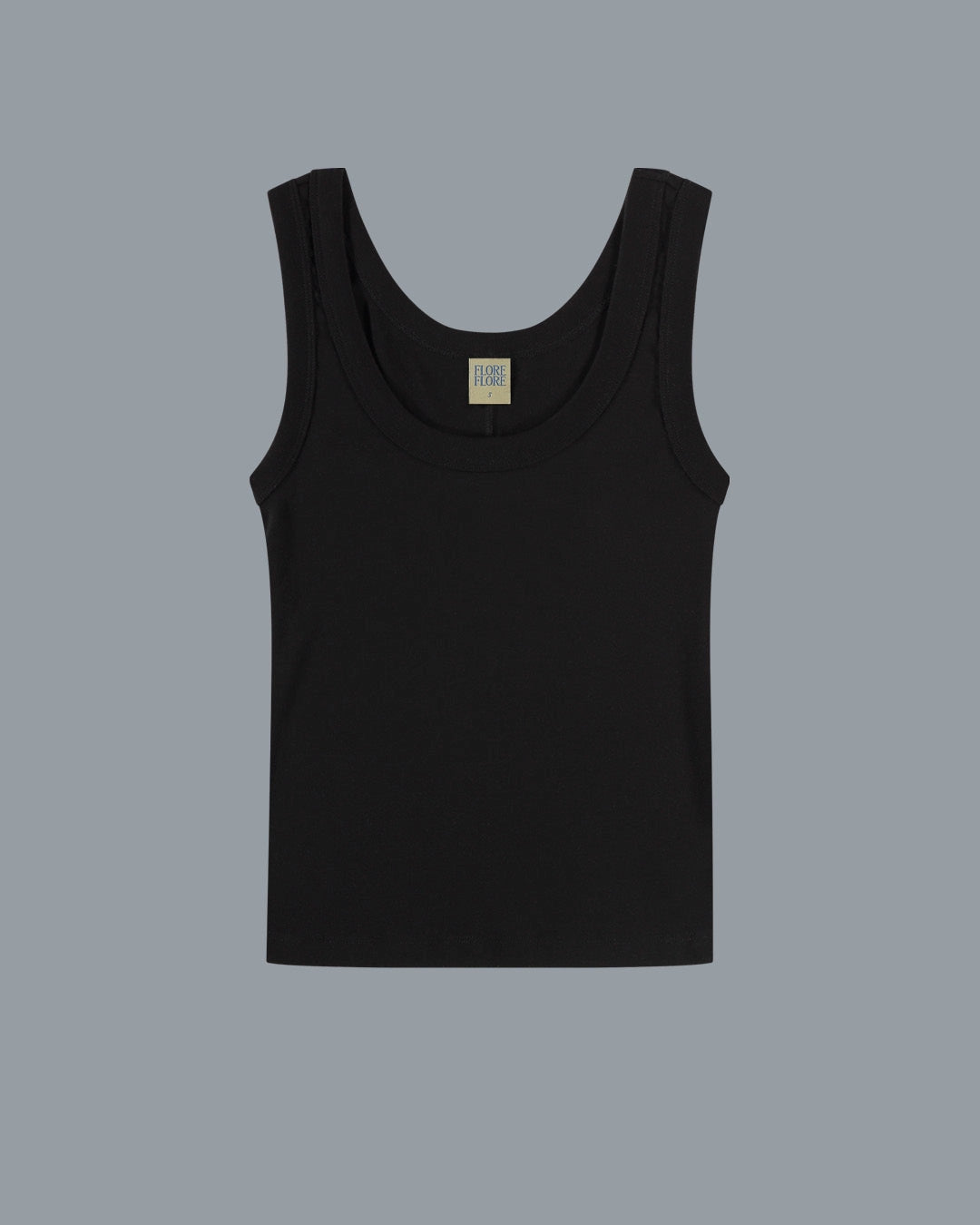 Hillie Tank in Black by FLORE FLORE