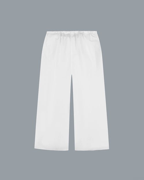 Josephine Lengthened Trouser in White by FLORE FLORE back view
