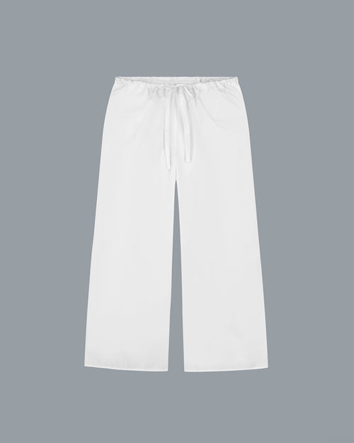 Josephine Lengthened Trouser in White by FLORE FLORE front view