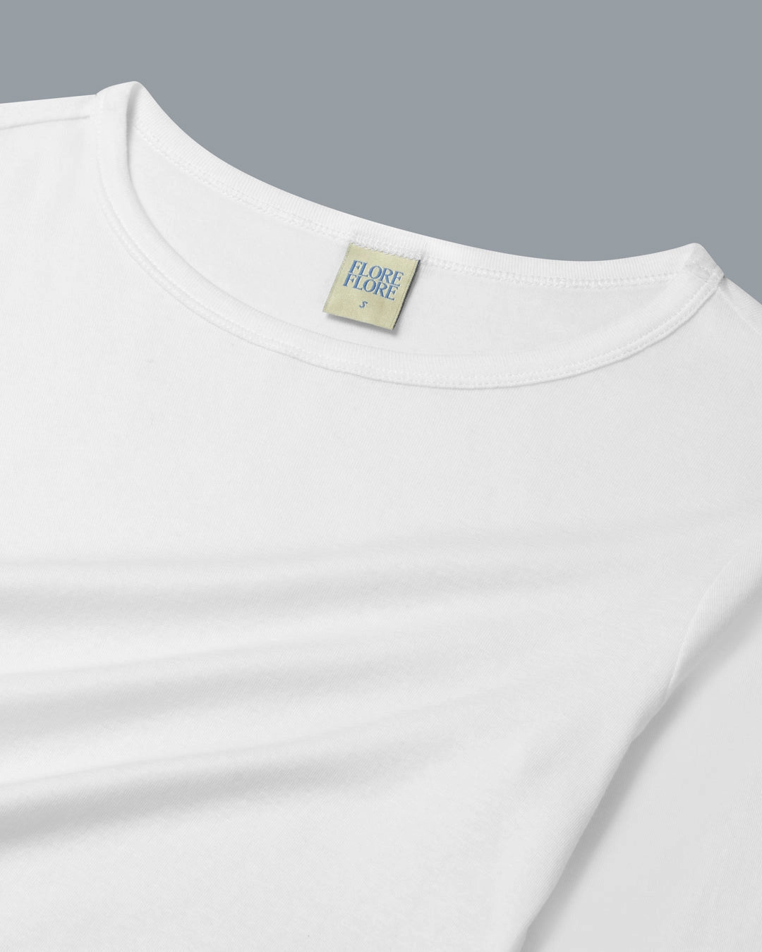 Olivia Longsleeve in White by FLORE FLORE detail