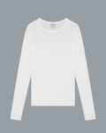 Olivia Longsleeve in White by FLORE FLORE front view