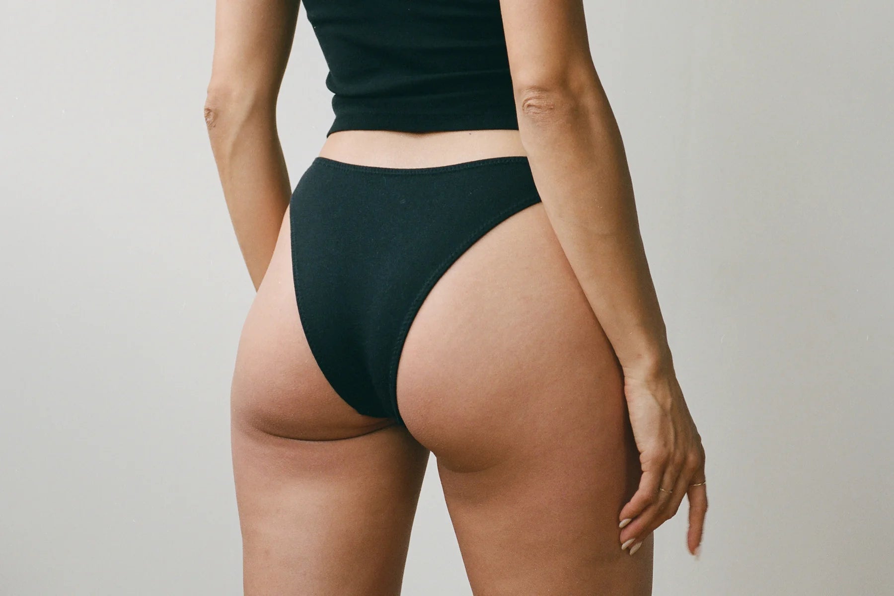French 100 Brief in Black