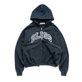 BLISS Zip Hoodie in Black by Henry Johnson