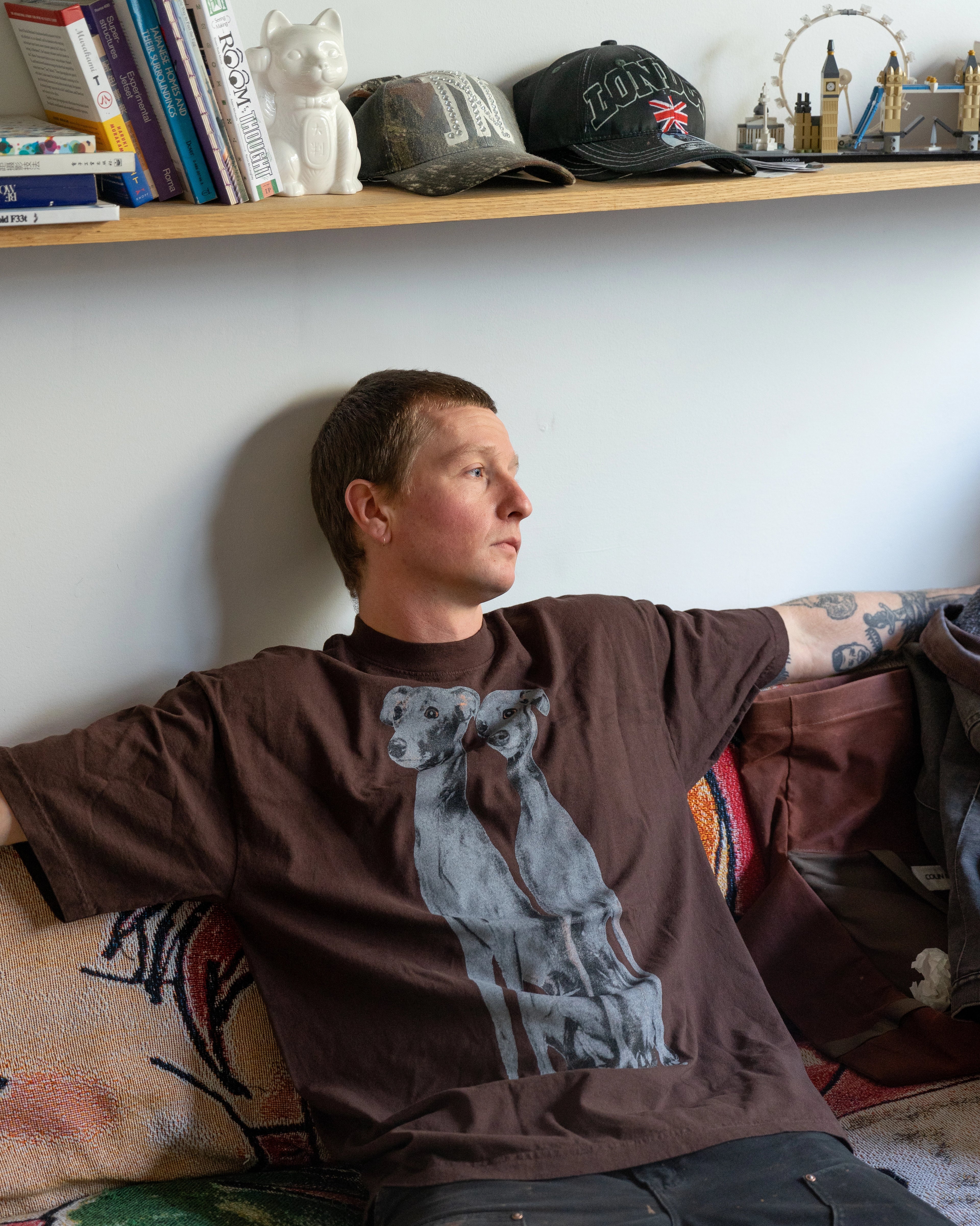 Grayhound Tee by Henry Johnson