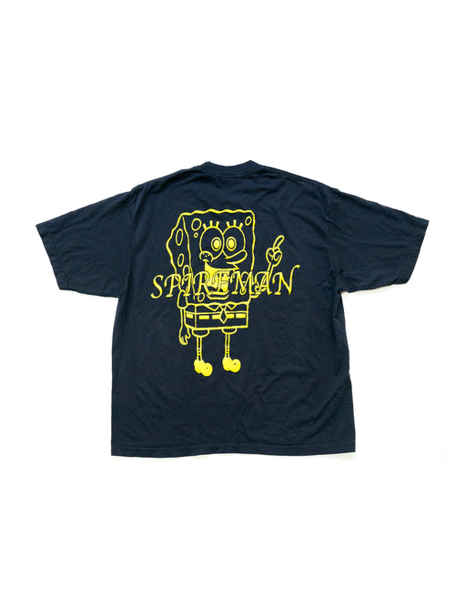 Spireman Tee in Black by Henry Johnson